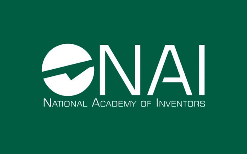 National Academy of Inventors logo with green background