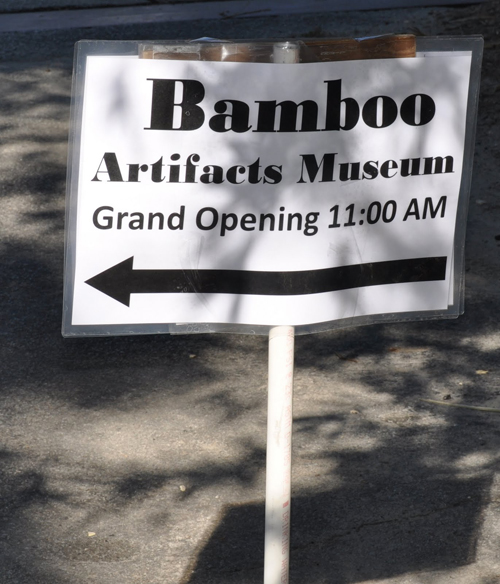 On Saturday, October 22,Dean Scott Angle of the University of Georgia College of Agricultural and Environmental Sciences dedicated the newly created Bamboo Artifact Museum at the Coastal Georgia Botanical Gardens at the Historical Bamboo Farm.