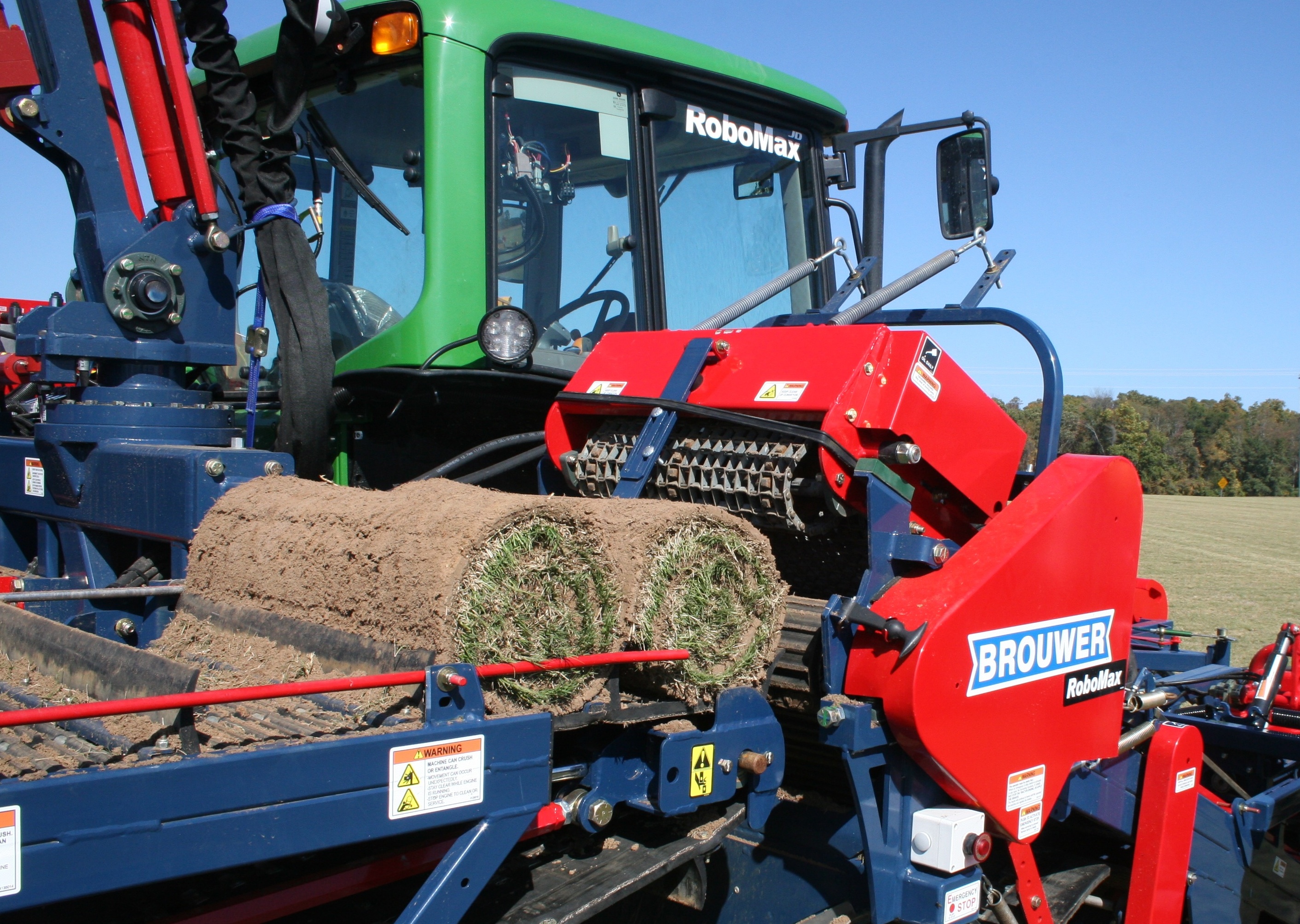 Sod harvesting equipment