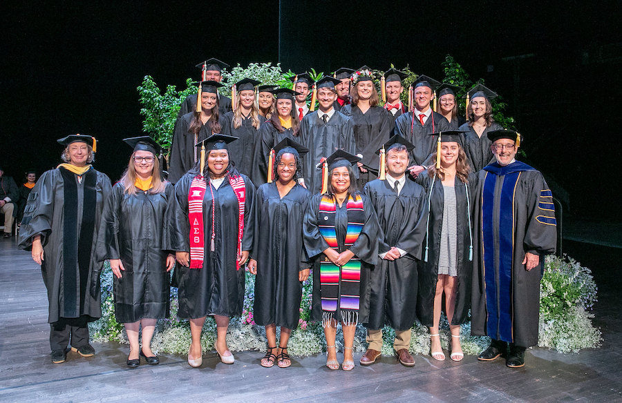 Family and friends are invited to attend the CAES Convocation ceremony on Dec. 16 in the Hugh Hodgson Concert Hall at the University of Georgia Performing Arts Center. (Photo of the spring 2022 convocation ceremony by Blane Marable)