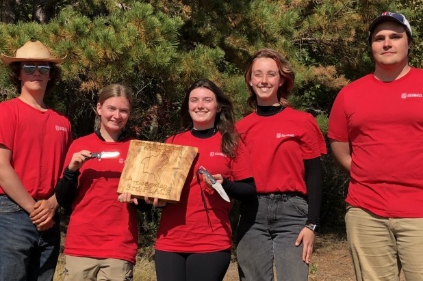 The University of Georgia's soil judging team placed third at the regional contest, qualifying them for the national competition in March.