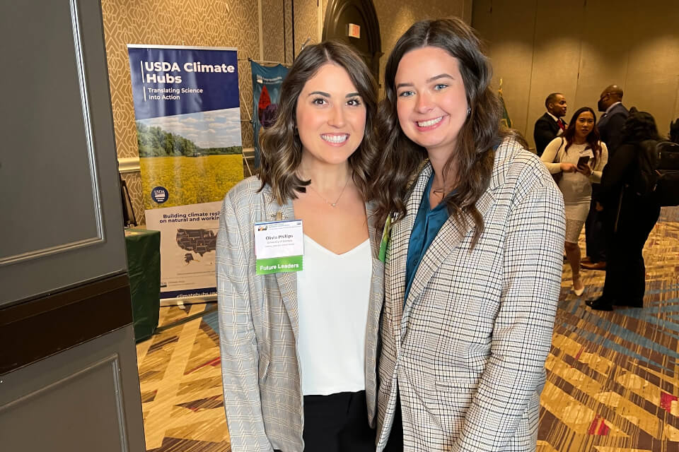 Two CAES students selected as USDA Future Leaders In Agriculture