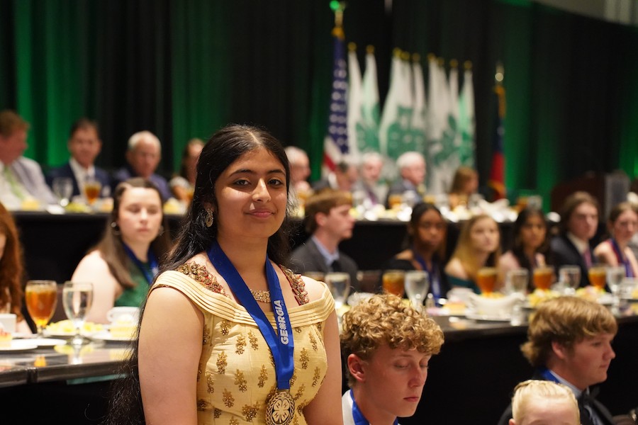 Georgia State 4-H President Venya Gunjal is determined to develop tools for others to succeed.