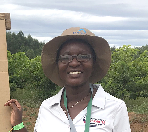 Veronica Guwela oversees biological science projects in Malawi.